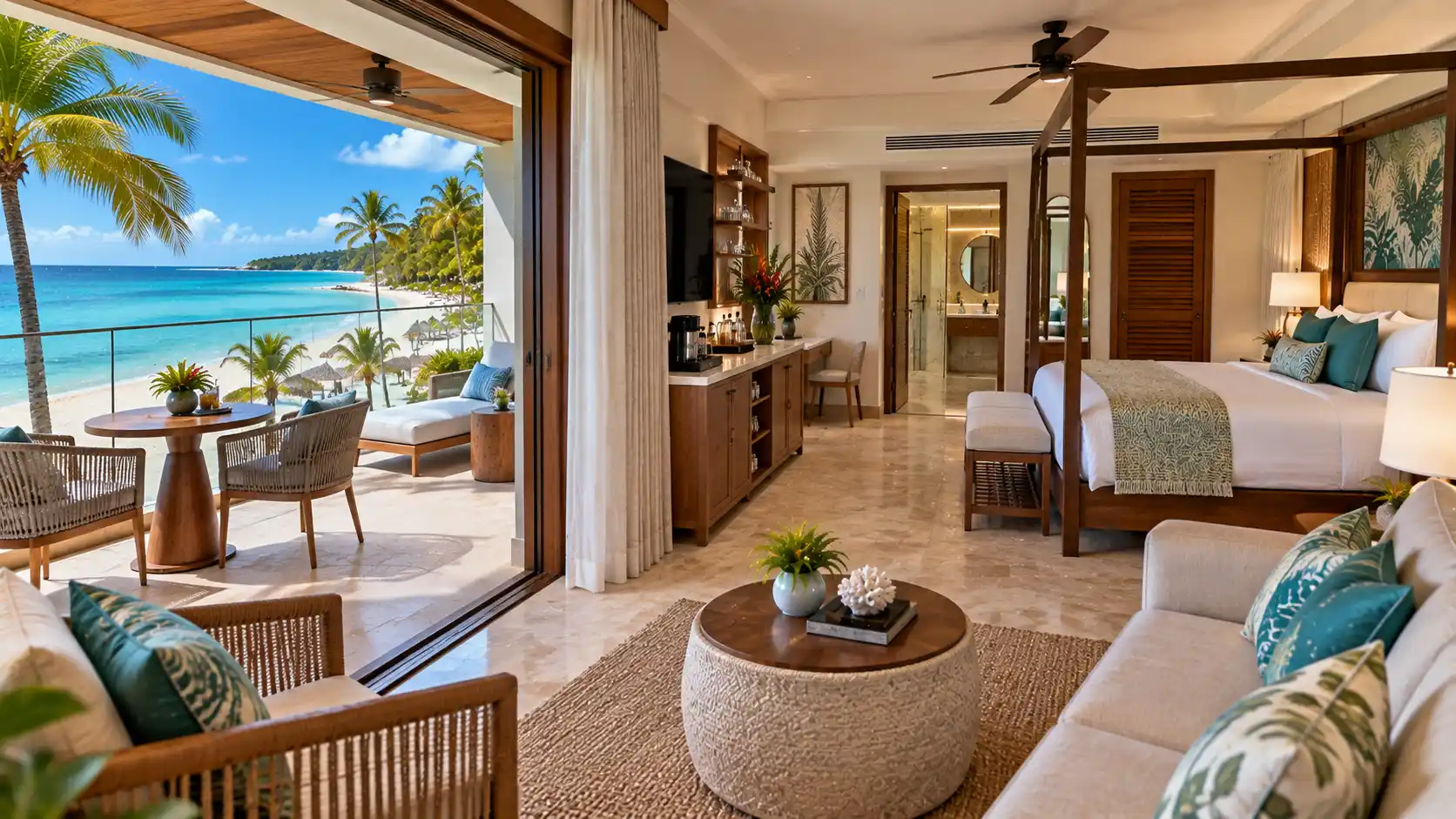 Beachfront Club Level Room